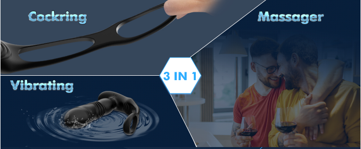 Prostate massager vibrator